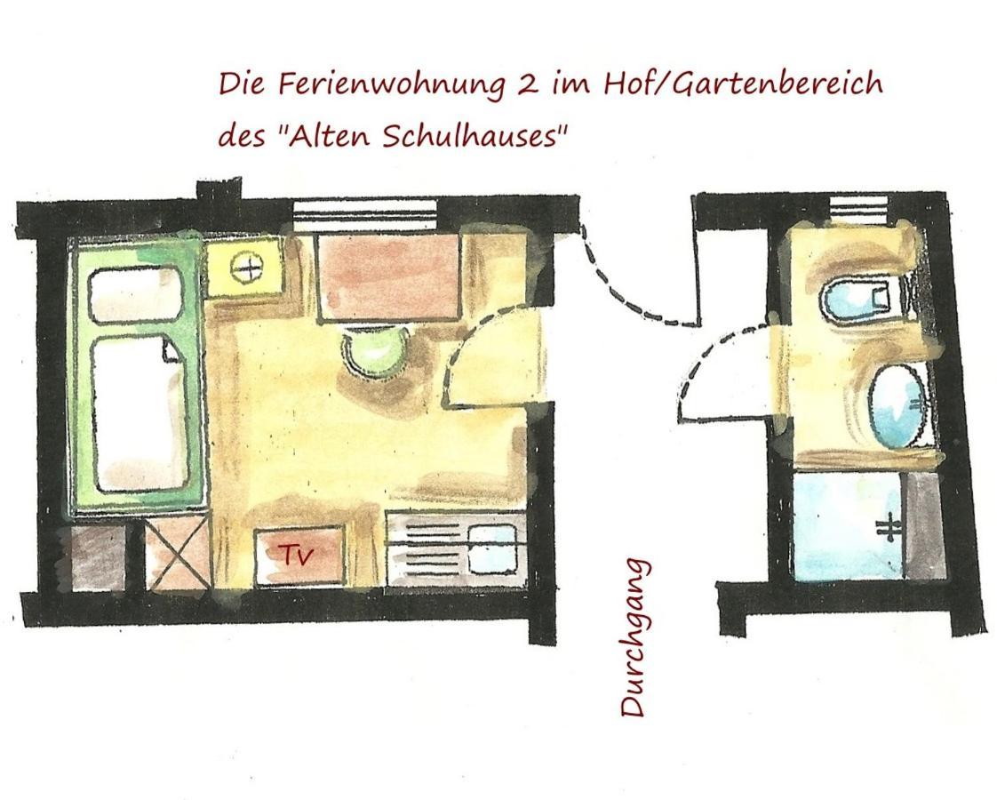 Altes Schulhaus Apartment Bad Schwartau Phòng bức ảnh