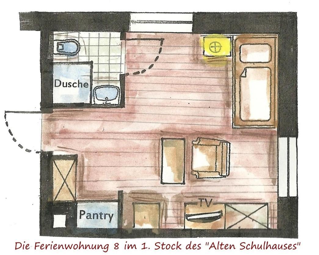 Altes Schulhaus Apartment Bad Schwartau Phòng bức ảnh